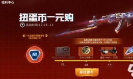 cf体验服最新爆料2020扭蛋机内容,神秘武器等你来抽！